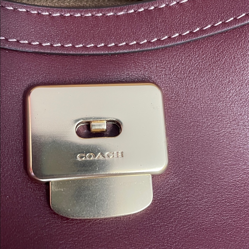 NWT Coach ‘Etta’ Small Leather Shoulder Bag - Picture 16 of 17